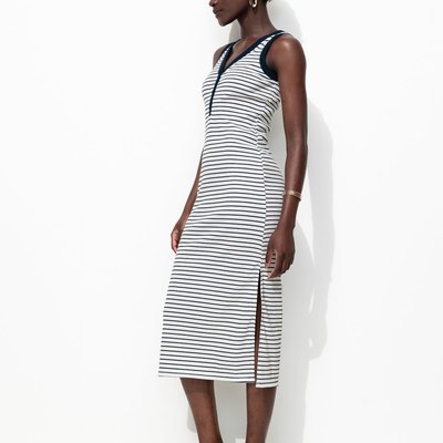 Robe midi marinière PROMOD