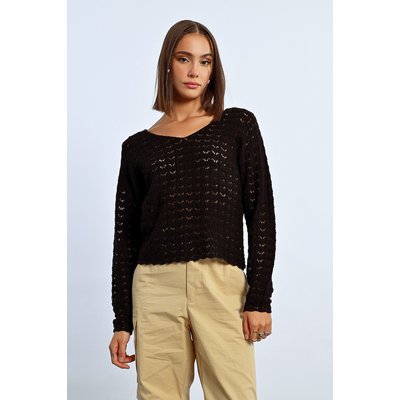 Pull en maille ajourée LILI SIDONIO