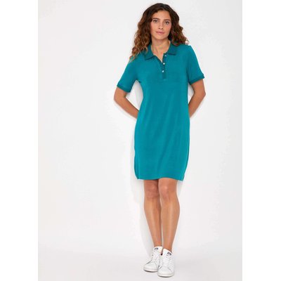 Robe polo imprimée fluide Ecovero ARUNA LA FIANCÉE