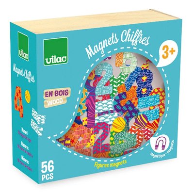 Magnets Chiffres - 56 pièces VILAC