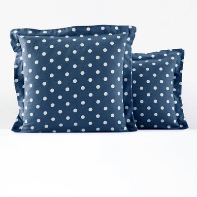 Clarisse Polka Dot 100% Cotton Flannel Pillowcase LA REDOUTE INTERIEURS