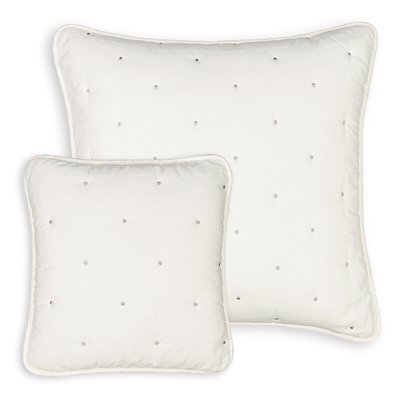 Housse de coussin matelassé coton carrée, Aéri LA REDOUTE INTERIEURS