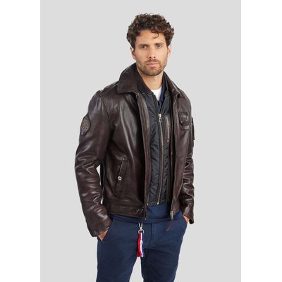 Cuir marron JAEGGER ALPHA REDSKINS