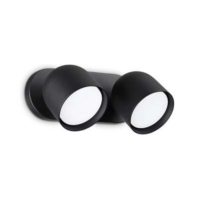 Applique double spot orientable métal noir Dodo MILLUMINE