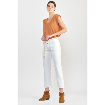 Jeans regular, droit pricilia, 7/8ème LE TEMPS DES CERISES