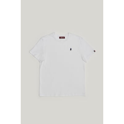 T-shirt basic uni col rond MCS