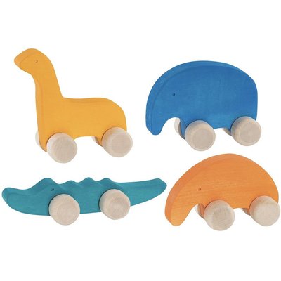 Animaux en bois à pousser GOKI