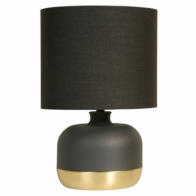 Black & Gold Touch Lamp SO'HOME