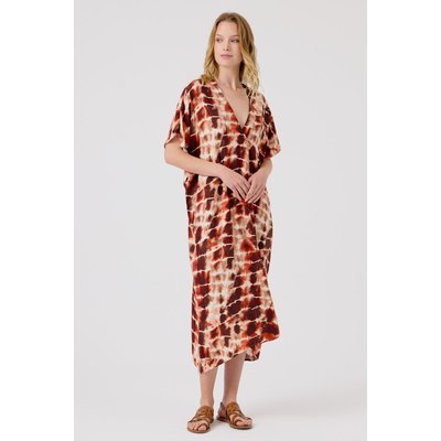 Robe t-shirt décontractée avec détails drapés FRANCIA ARTLOVE