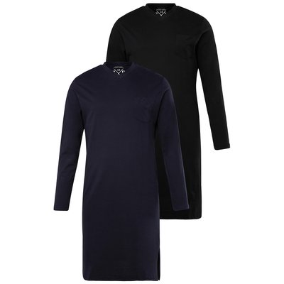 Lot de 2 chemises de nuit pour homme JP1880
