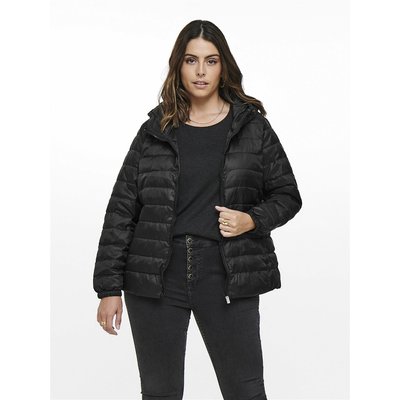 Doudoune femme noire brillante La Redoute