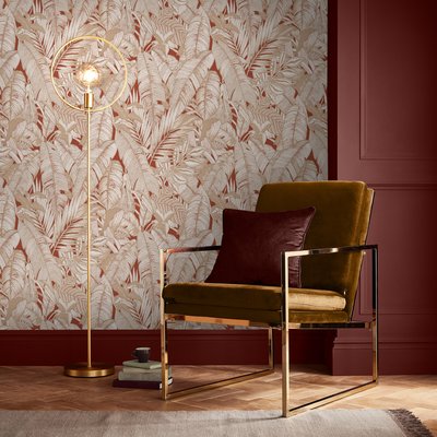 Papier peint Feuillage Paradys Alizarin GRAHAM ET BROWN