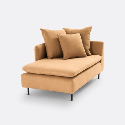 Chaise longue modulabile lino/viscosa P158 cm, Ivete LA REDOUTE INTERIEURS