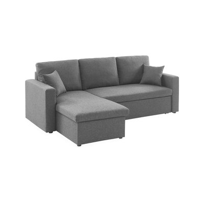 Canapé d'angle convertible réversible 3 places tissu IDA SWEEEK