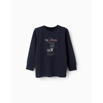 T-shirt à Manches Longues en Coton ZIPPY
