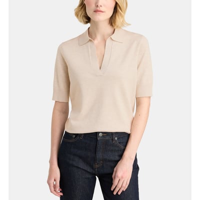 Pull droit nya polo GALERIES LAFAYETTE