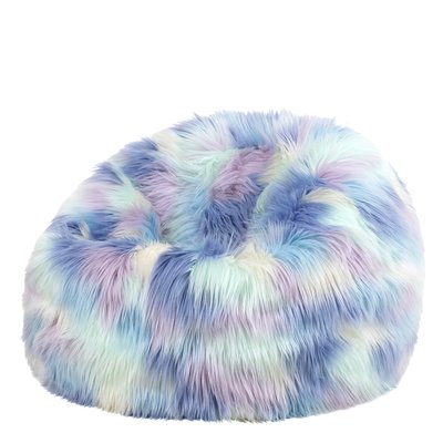 Pouf classique imitation fourrure pour enfants Oeko-Tex® ICON