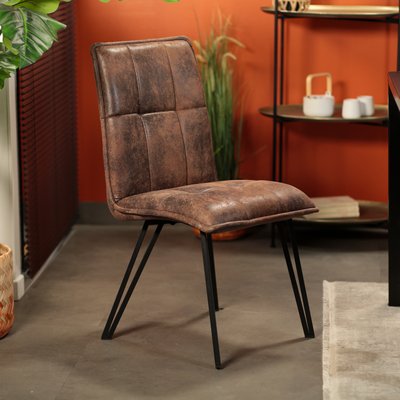 Chaise de salle à manger havane avec pieds épingle (lot de 2) MALMOE PIER IMPORT