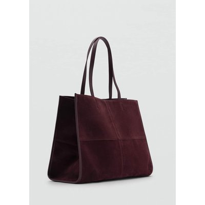 Sac cabas cuir coutures MANGO