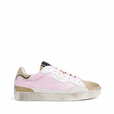 Sneakers À Détails Pailletés PEPE JEANS