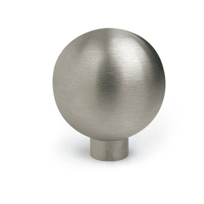 Bouton De Meuble, Forme Boule, Inox, Diam. 28 Mm REI