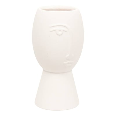 Vase visage en dolomite PAM ATMOSPHERA