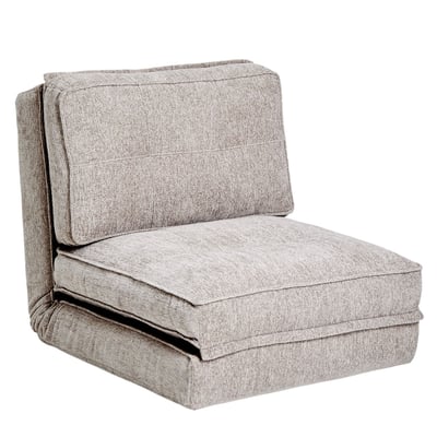 Fauteuil chauffeuse convertible en tissu, BRAGA NORDLYS