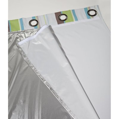 Doublure Thermique Eté Bande scratch Gris MC8011 135 x 240 (LxH) MOONDREAM