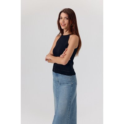 Top sans manches à encolure haute ALMINA ARTLOVE