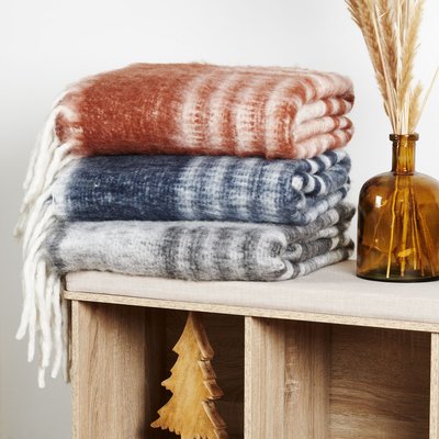 Plaid Velouté - Effet Mohair TRADITION DES VOSGES