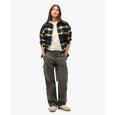 Pantalon cargo droit taille basse SUPERDRY