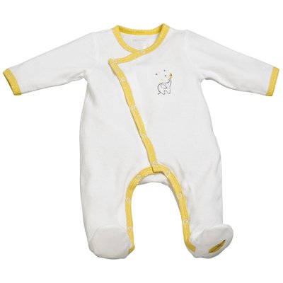 Pyjama bébé en velours SAUTHON