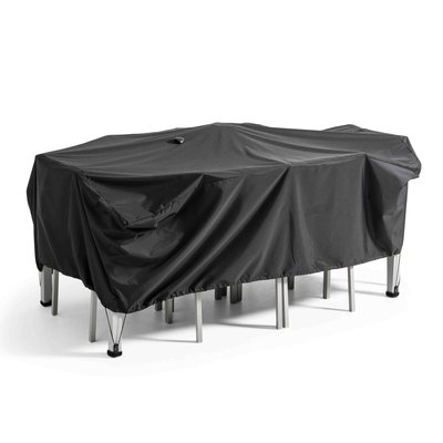 Housse de table de jardin noire 200 x 130 cm, COV'UP EXPERT OVIALA