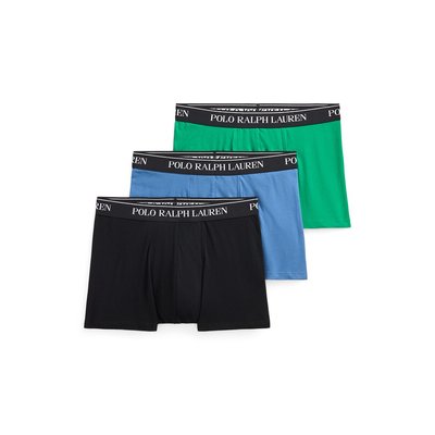  Lot de 3 slips boxers classiques coton stret POLO RALPH LAUREN