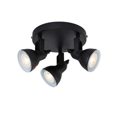 Adjustable Black 3 Light Ceiling SpotLight SO'HOME