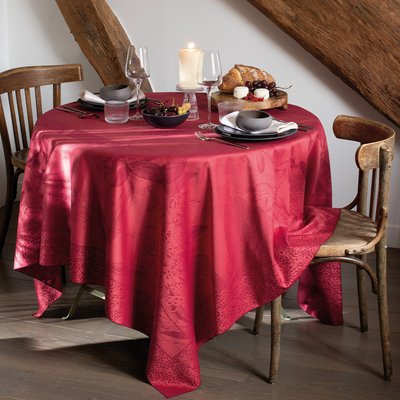 Nappe pur coton antitache ORCHIDEES GARNIER-THIEBAUT