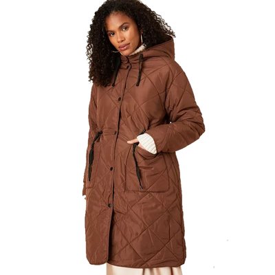 Doudoune chocolat femme top