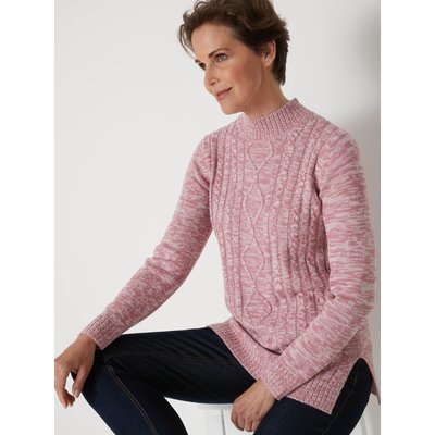 Pull rose saumon shop
