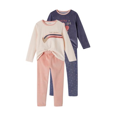 Pyjama velours fille 14 ans La Redoute