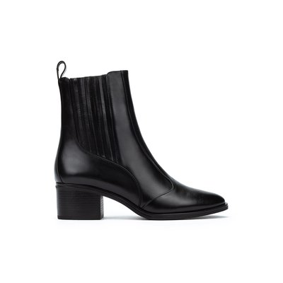 Bottines à talon cuir ZINNIA MARTINELLI