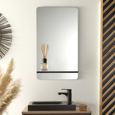 Miroir lave mains WC avec tablette SIMONA MOB IN
