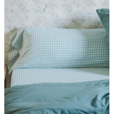 Taie de traversin en percale de coton bio, VICHY KADOLIS