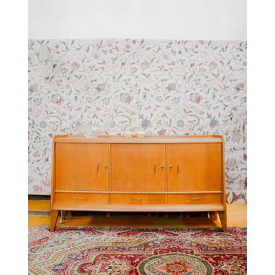 Enfilade en chêne blond Margaret N°786 - Bon état DEBONGOUT