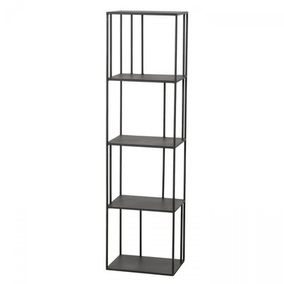 Étagère Métal Noir - Hauteur 140cm WADIGA