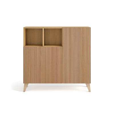Meuble à chaussures en placard et hêtre, MOSS HERDASA
