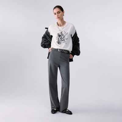 T-shirt avec coniglio rock LIU JO