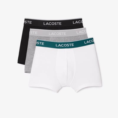Lot de 3 boxers courts LACOSTE