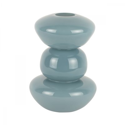Vase bubbles glass h25cm PRESENT TIME