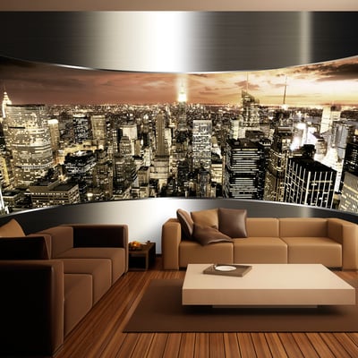 Papier peint intissé panoramique Ville et Architecture Panorama de New York EDEN