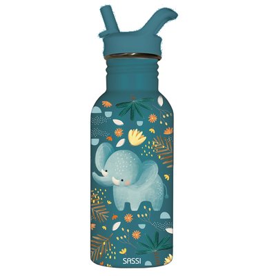 Bouteille en inox Chewy l'éléphant 500 ml SASSI JUNIOR